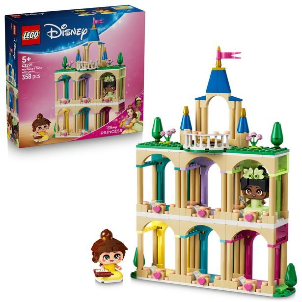 Mini Bella a Tiana s hradem