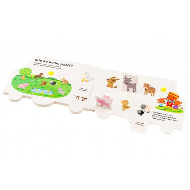 JEDEME NA FARMU – Obrázková školička pro nejmenší Baagl