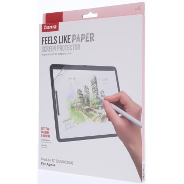Hama Feels Like Paper, ochrana displeje pro Apple iPad Air 13" (2025/2024)