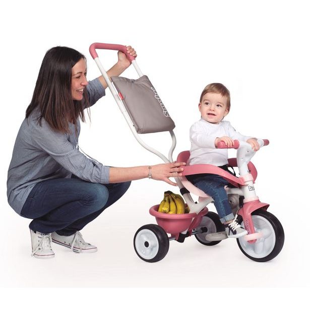 Tříkolka Be Move Comfort růžová