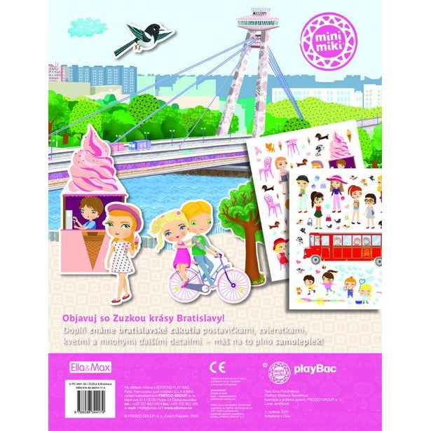 ZUZKA & BRATISLAVA – Mesto plné samolepiek