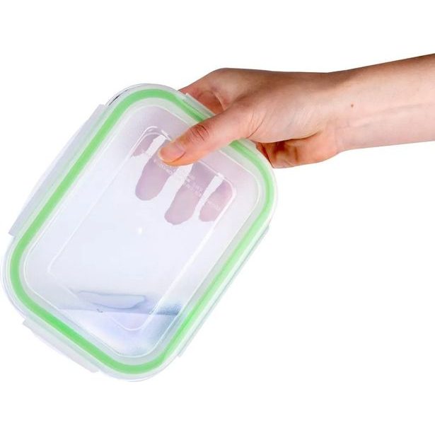 ALPINA Dóza na potraviny skleněná svíčkem sada 12 ks ED-226767