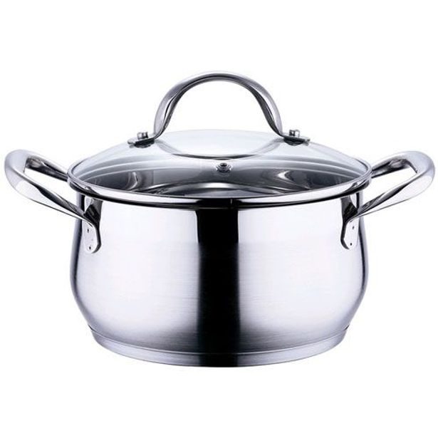 BERGNER Kastrol nerez s poklicí 20 cm Gourmet BG-6507