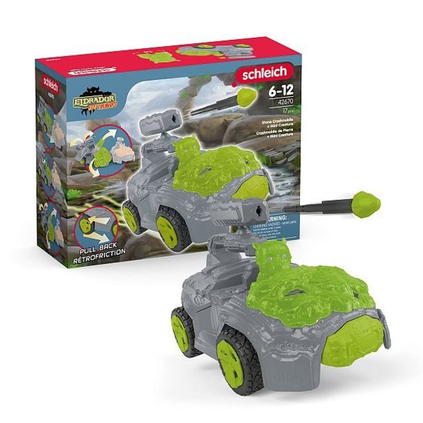SCHLEICH Kamenný crashMobile s figurkou Mini Creature