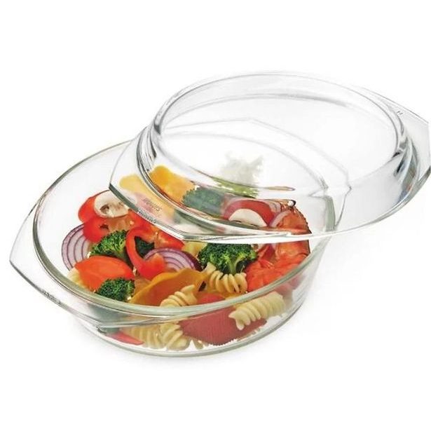 mísa 2,0 l kulatá+0,9l víko,d22,8x10,2cm,var.sklo,zapék. SIMAX