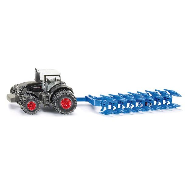 SIKU Farmer - traktor Fendt s pluhom, 1:87