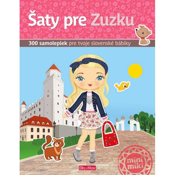 Šaty pre ZUZKU – Kniha samolepiek Baagl