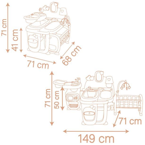 BN Hrací centrum pro panenky