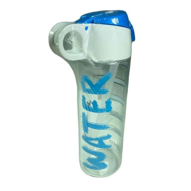 láhev 0,75l WATER, MĚRKA, brčko, nápitka+kryt, sport, plast