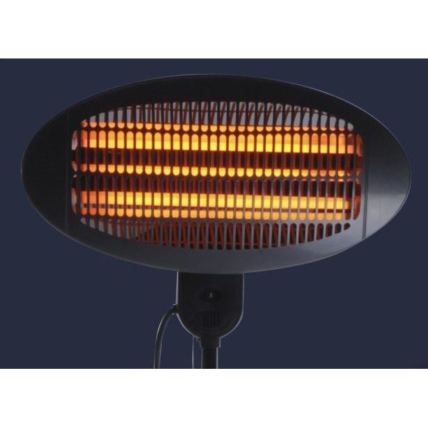 PROGARDEN Ohřevná topná lampa stojící infrazářič 2000W KO-EE5000030