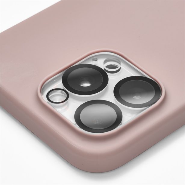 Hama Cam Protect, ochranné sklo fotoaparátu pro Apple iPhone 16 Pro/16 Pro Max, průhledné