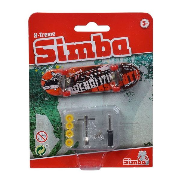 Prstový skateboard, 6 druhů