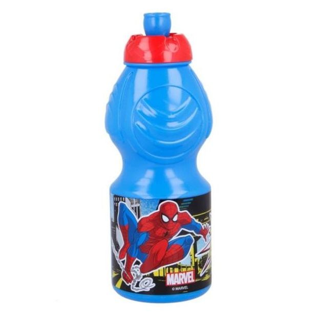 MARVEL LÁHEV PLASTOVÁ SPIDERMAN, 400 ML_hamashop