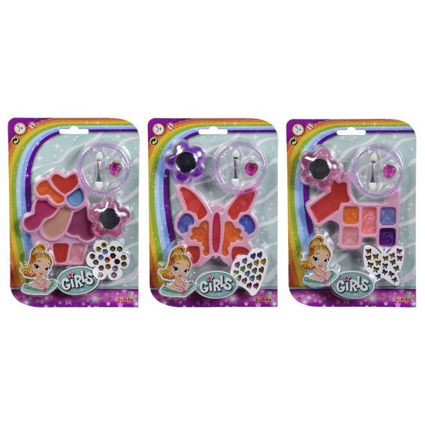 Líčidla a doplňky pro holčičky, 3 druhy