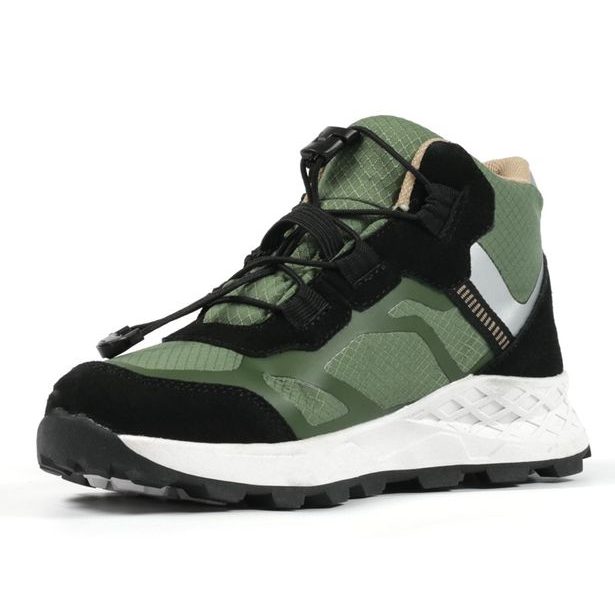 Dětské celoroční boty do terénu Richter - scandi/black/sil/cre