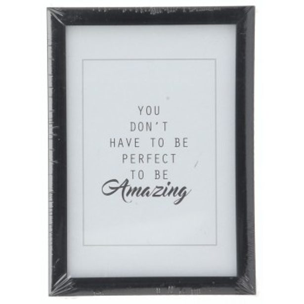 Hama rámeček plastový CHIARO, černá, 10x15 cm