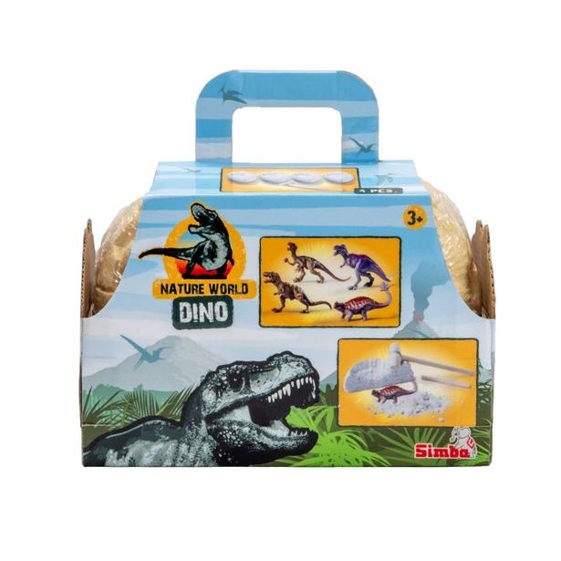 Sada na vykopání dinosaura vejce 4 ks
