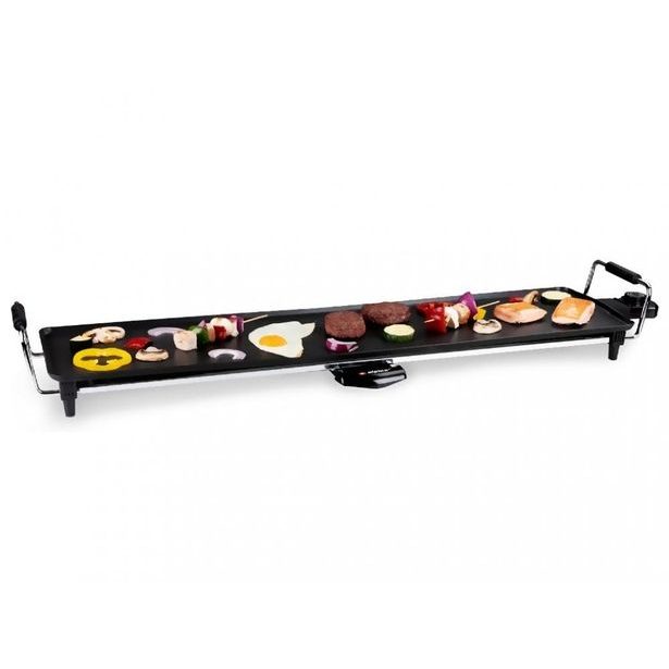 ALPINA Elektrický gril stolní teppanyaki 2000W 70 cm ED-223160