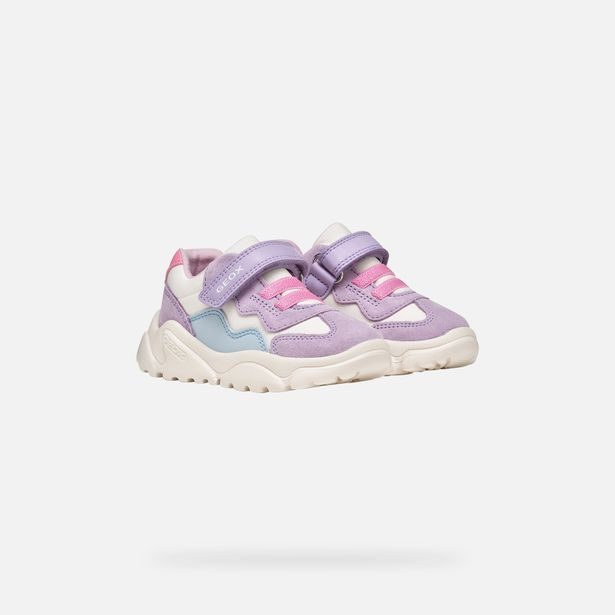 Bílé dívčí tenisky Geox Ciufciuf