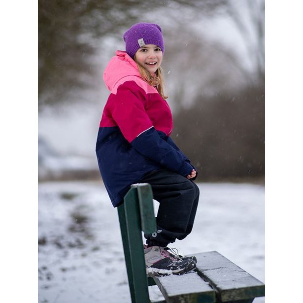 Unuo, Dětské softshellové oteplovačky se sherpou Light, Černá Źíhaná, Šedá Žíhaná