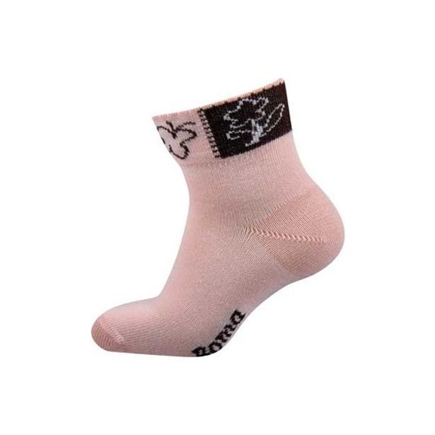 Dětské krátké ponožky Amálka velikost 14-16, Barva: žlutá
