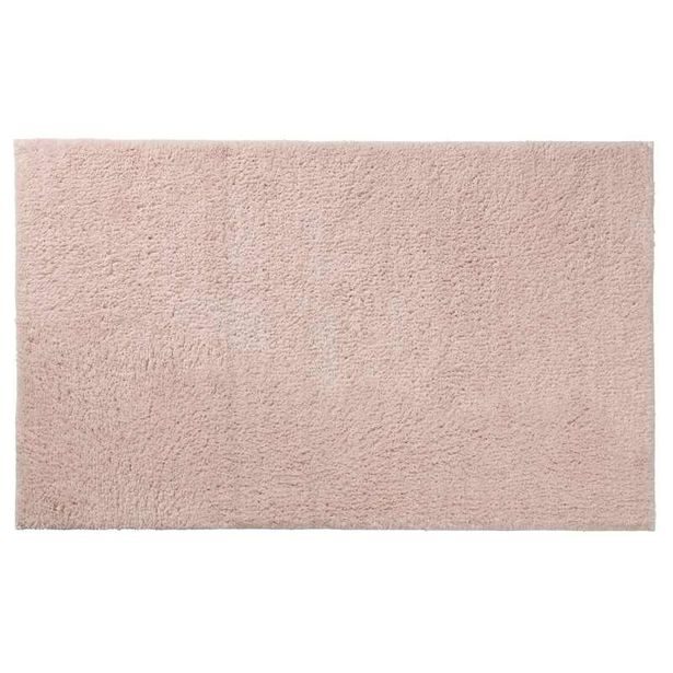 KELA Koupelnová předložka Maja 120x70 cm polyester starorůžová KL-23541