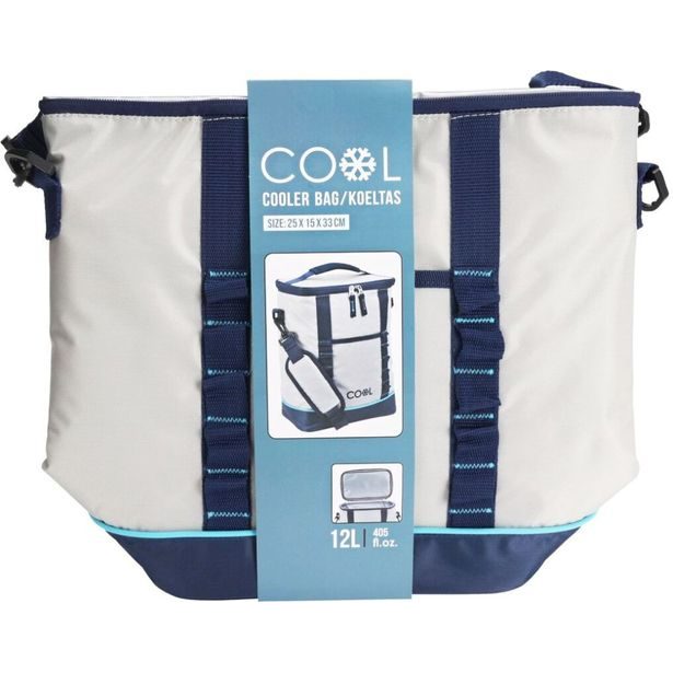 PROGARDEN Chladící taška 12 l šedá KO-FB1303040