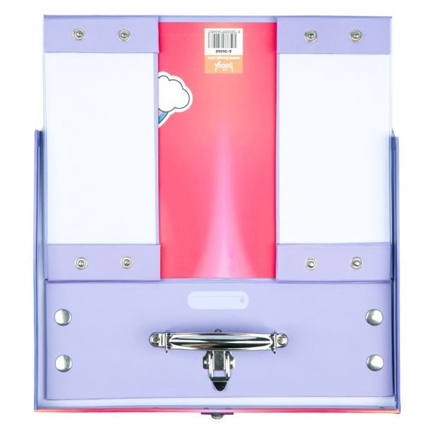 BAAGL Skládací školní kufřík Hippie s kováním