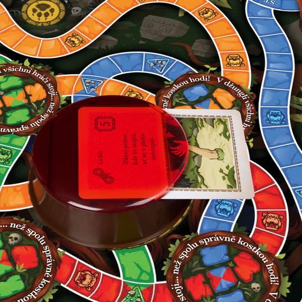 SMG JUMANJI DŘEVĚNÁ EDICE CZ