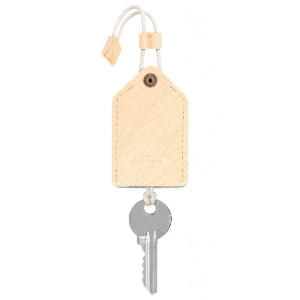 Kožená klíčenka Think of Me Baagl