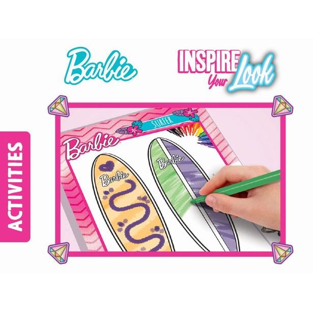 BARBIE SKETCH BOOK INSPIRUJ SVŮJ VZHLED