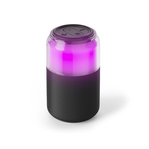 Hama Can Speaker, Bluetooth reproduktor ve tvaru plechovky, 5 W, 4 světelné režimy