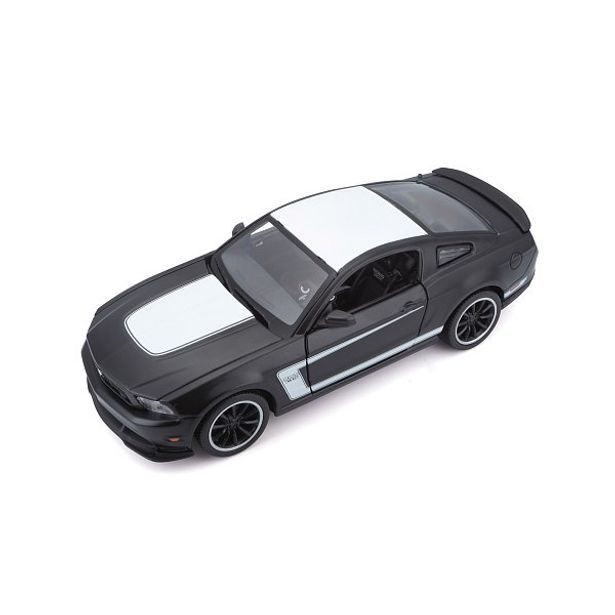 Maisto Maisto - Ford Mustang Boss 302, matně černá, 1:24