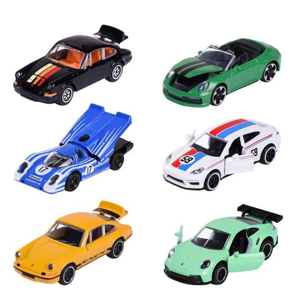 Autíčko Porsche Motorsport Premium, 6 druhů