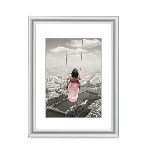 Hama rámeček plastový SWING, stříbrná, 40x50 cm