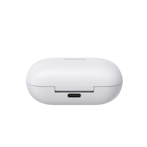 Hama Bluetooth sluchátka Spirit Chop II, špunty, bílá