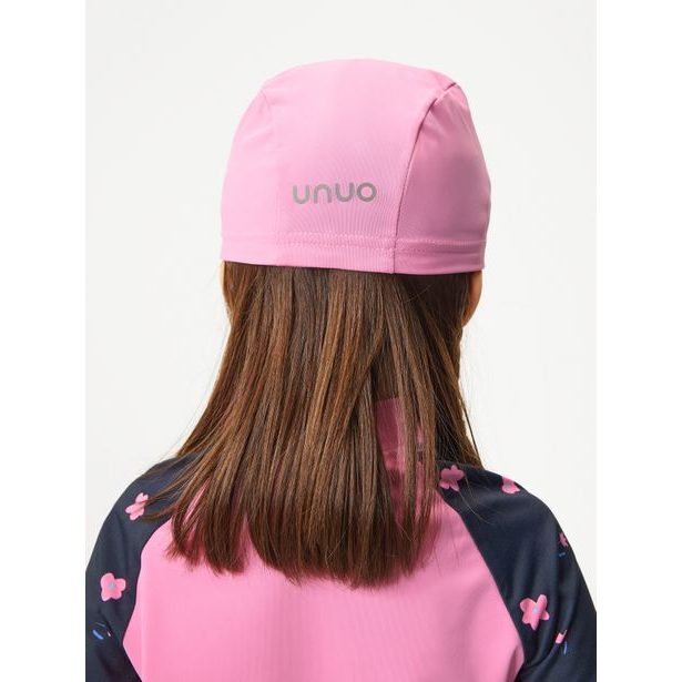 Unuo, Dětská kšiltovka s UV ochranou 50+, Růžová, Květiny