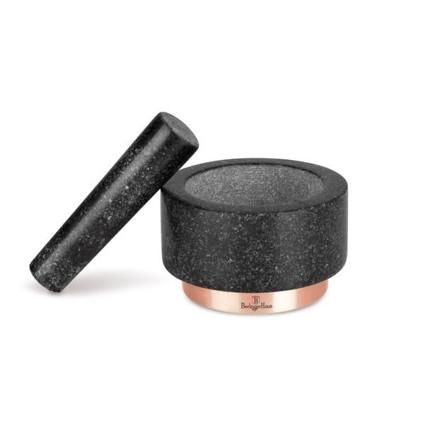 BERLINGERHAUS Hmoždíř žulový 14 x 8 cm Black Rose Collection BH-8608