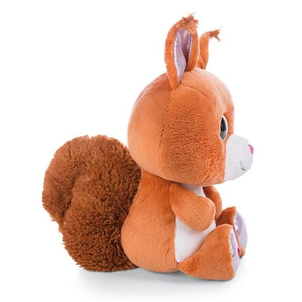 NICI NICI Glubschis plyš Veverka Squibble 25cm, GREEN
