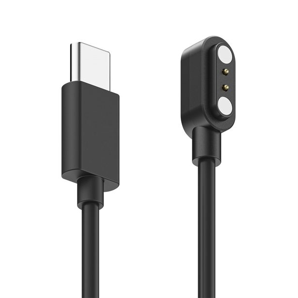 Hama nabíjecí kabel pro Hama smart hodinky, magnetický, USB-C, 60 cm, černý