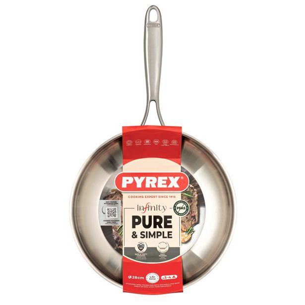 Pyrex Nerezová pánev PYREX Infinity 28cm