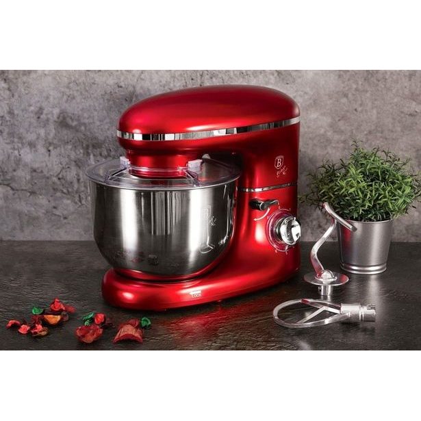 BERLINGERHAUS Kuchyňský robot 1300 W Burgundy Metallic Line BH-9193