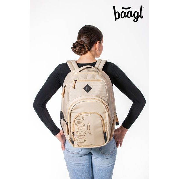 BAAGL Batoh Coolmate Beige