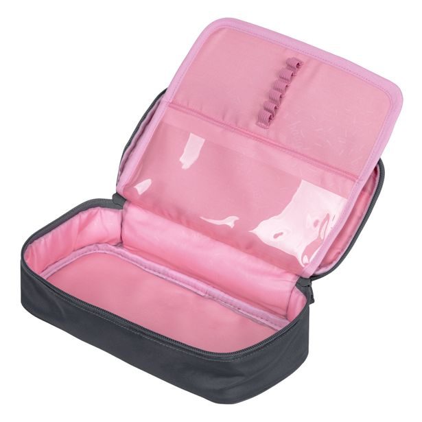 BAAGL SET 5 Core Logo růžový: batoh, penál, sáček, ledvinka, obal na notebook GRS