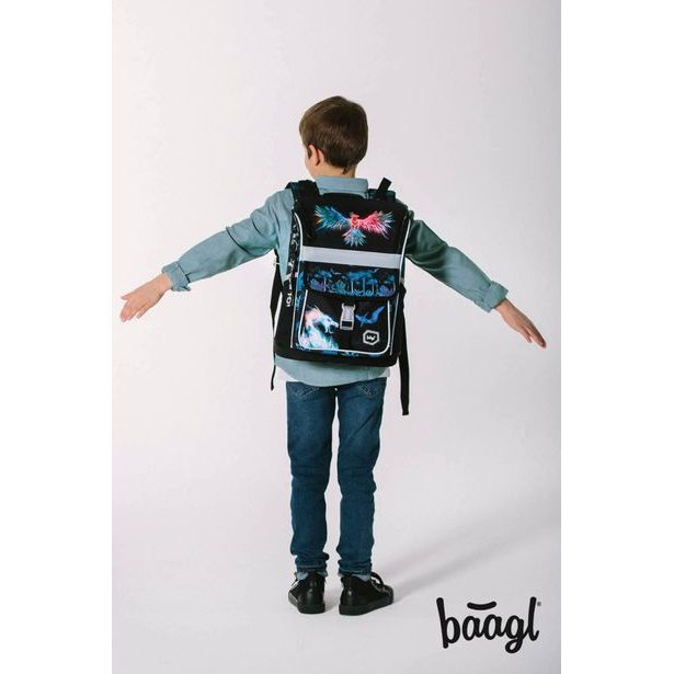 BAAGL Školní aktovka Zippy Fénix