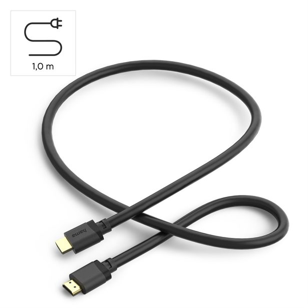 Hama HDMI kabel 8K Ultra High Speed 1 m