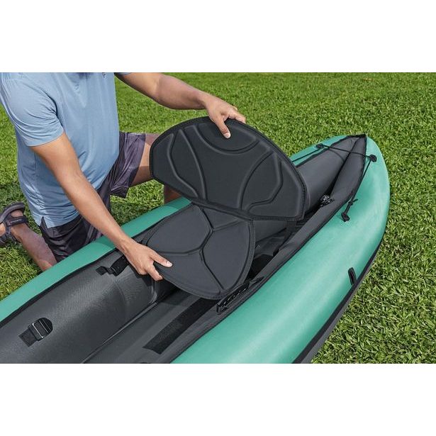 Bestway Nafukovací kajak Ventura s pádly a pumpou, 280x86cm