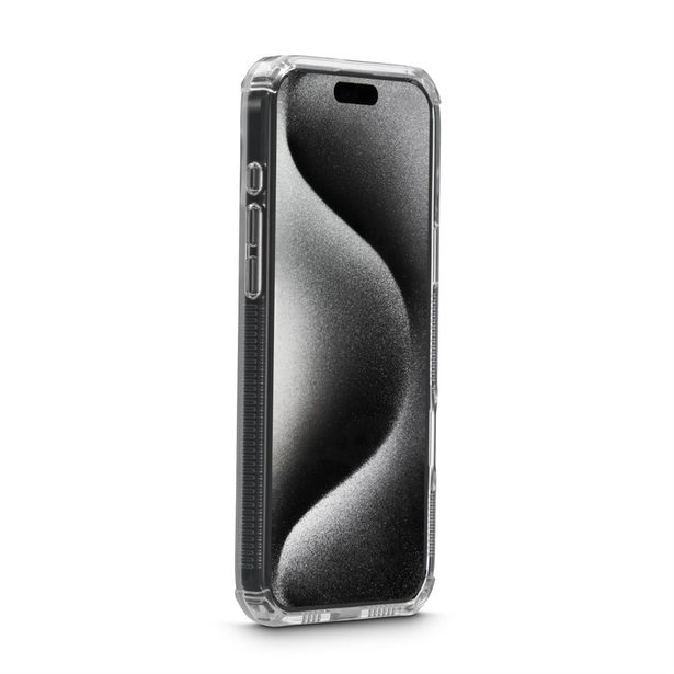 Hama Extreme Protect, kryt pro Apple iPhone 16 Pro Max, materiál D3O, nežloutne, průhledný