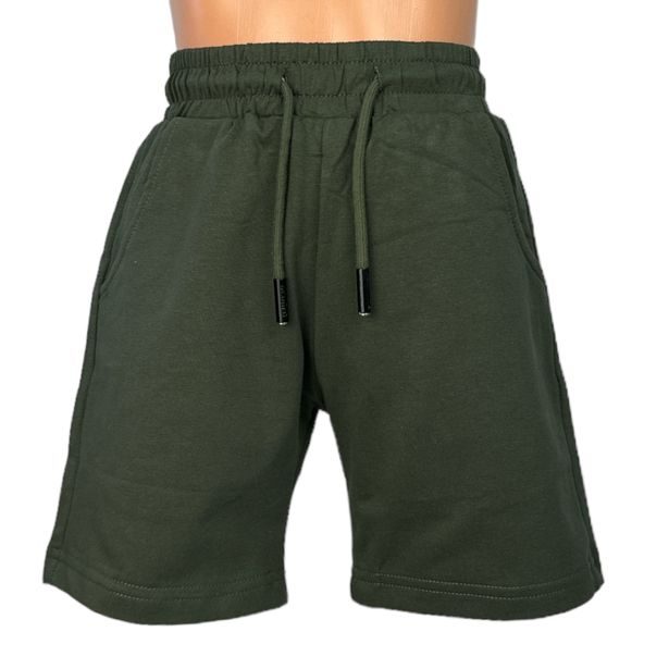 Chlapecké bavlněné kraťasy - khaki