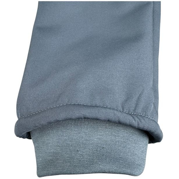 MODADETI Dětské softshellové kalhoty ADELLiNO s fleecem a reflexem šedé